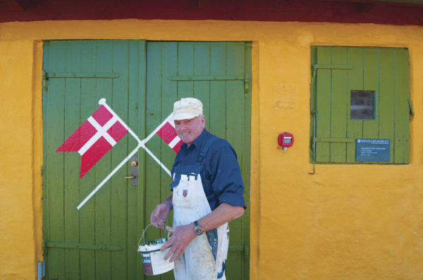 Professionel håndværker med forstand på historiske huse